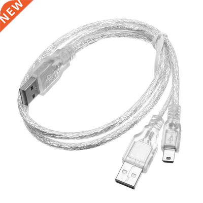 High Qulity Durble Dul USB 2.0  Mle to Mini USB B 5 Pi