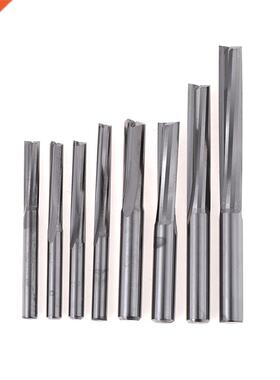 High Quality 4mm/6mm Shank Two Flutes Straight Router Bits E
