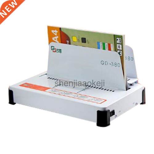 Hot melt binding machine GD380 contract docuts A4 book envel