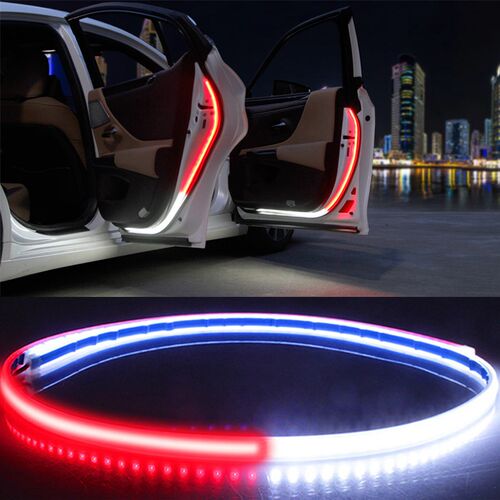 Car Interior Door Welcome Light LED Safety Warning Strobe Si