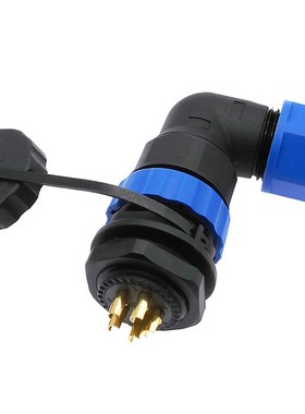 SP20 90 degree elbow waterproof connector 1pin 2pin 3/4/5/6/