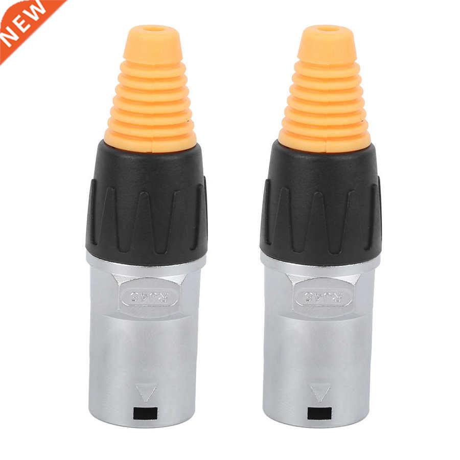 2Pcs Waterproof Plug YT-RJ45 Fire Retardant Insulator Materi