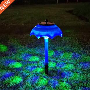 Solar Mini Umbrella Garden Light Solar Lawn Lights Outdoor