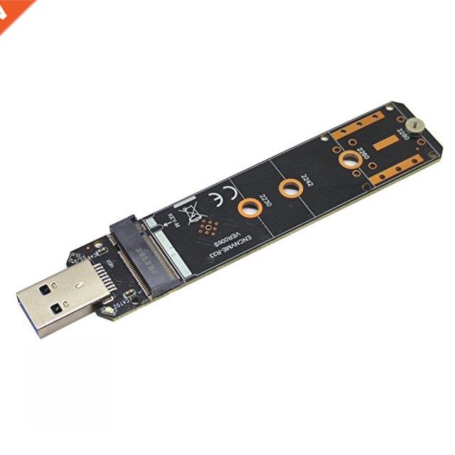 Dual Protocol M.2 NVME to USB 3.1 SSD Adapter M2 NVME PCIe N