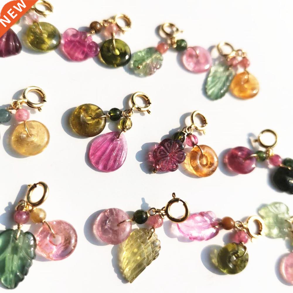 Natural rainbow Tourmaline Multiple shape for Jewelry desig