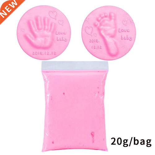 Soft Clay Baby Handprint Footprint Imprint Baby Care Hand An