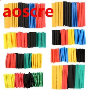 328Pcs 8 Sizes Multi Color Polyolefin 2:1 Halogen-Free Heat