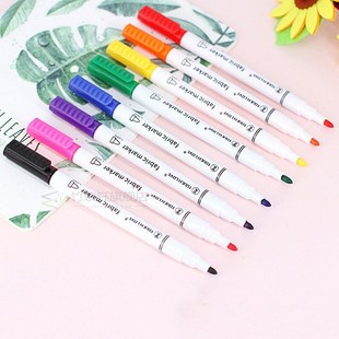 8 Pcs/Set Clothes Textile Marker Fabric Paint Pen DIY Crafts