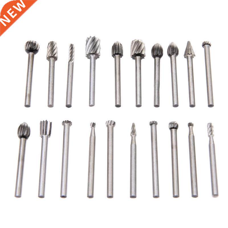 20pcs mm Drill Bit Nozzles for Dremel Attachments HSS Carvi