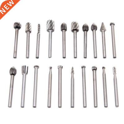 20pcs mm Drill Bit Nozzles for Dremel Attachments HSS Carvi