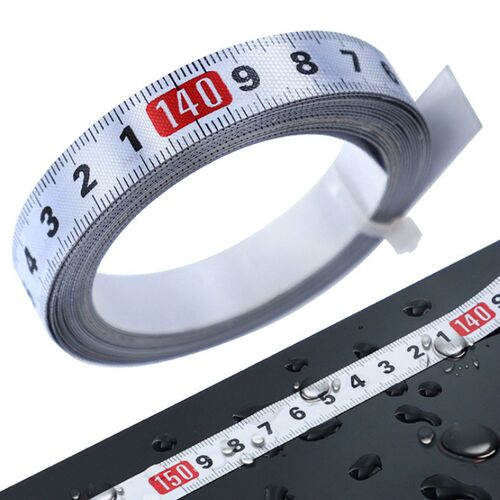 1-5m Stainless Steel Miter Track Tape Measure Self Adhesive