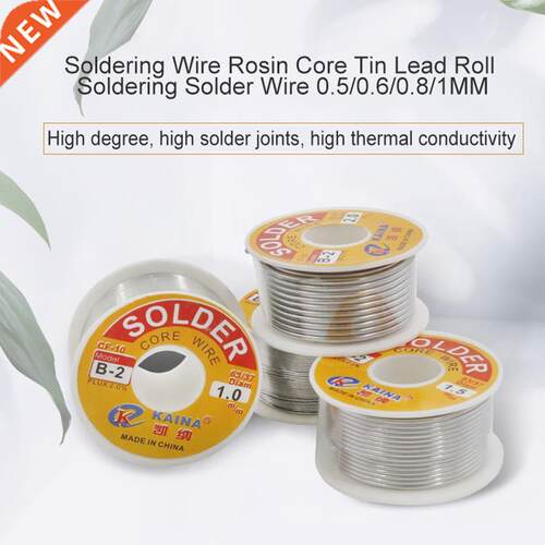 Tn Lead Lne Rosn Core Flux Weldng Solderng Solder ron