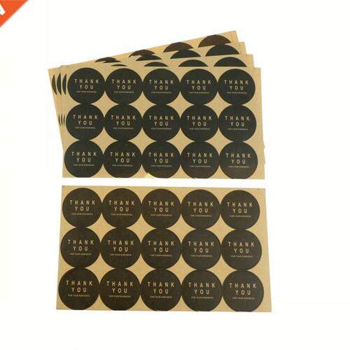 5 Sheet=75PCS aking DIY Gift Stickers Handmade Thank You C