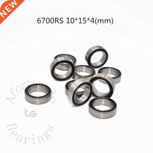 10pcs 6700RS 10*15*4(mm) free shipping chrome steel rubber