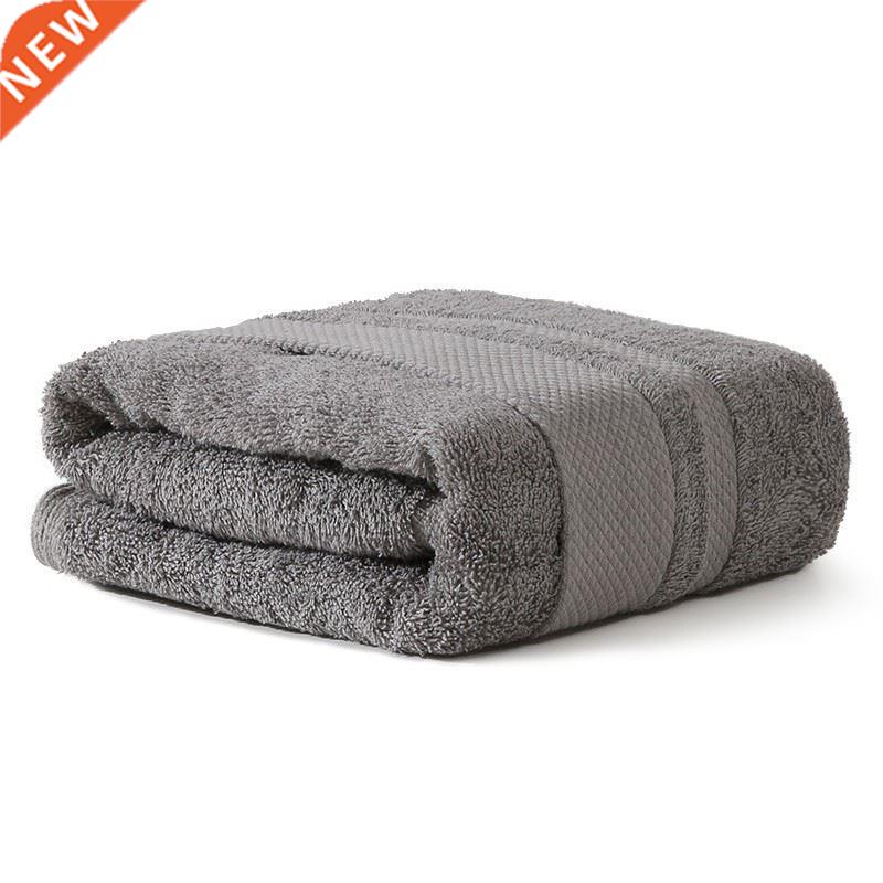 SElune100% Cotton Solid Bath Towel 70x140cm Beach Towel Ba