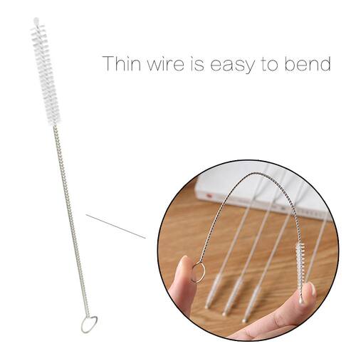 Long Straw Brush Cleaner Tools Drinking Straw Brushes Bendab