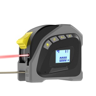 Portable LM40T Laser Tape Measure 40M 2-in-1 Electronic Rule