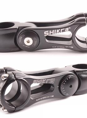 Adjustable 85 Riser 1.8mm Fitting Stem for Mountain Bike Bi