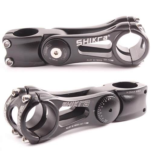 Adjustable 85 Riser 1.8mm Fitting Stem for Mountain Bike Bi