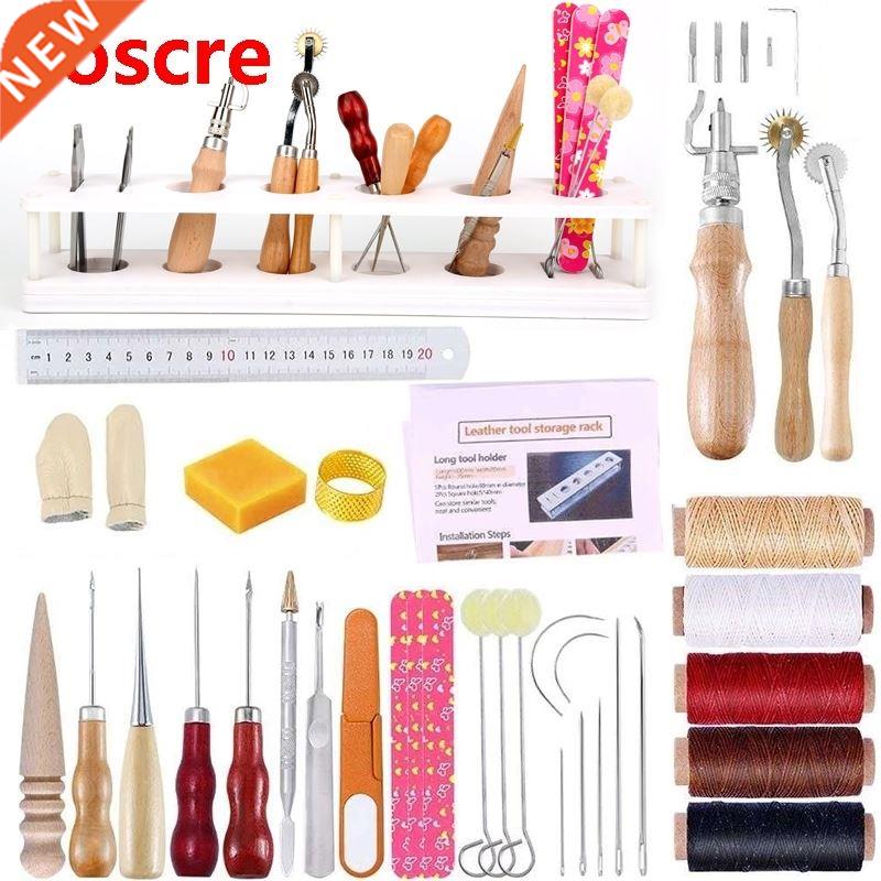 39 PCS Leather Tooling kit with Instructions Scratch Wire Wh