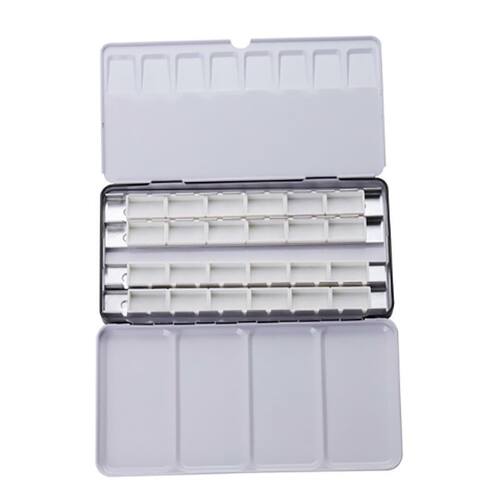 Watercolor Paints Tins Box Palette Painting Storage Paint Tr