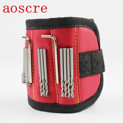 Magnetic Wristband with Strong Magnets for Holding Screws, N