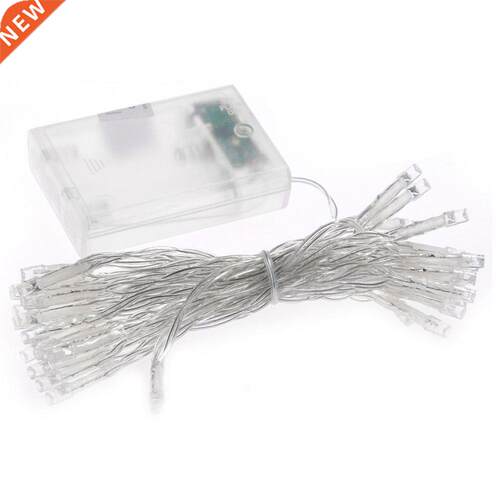 Liroyal 4M 40 LED Red Battery String Lamp Light Fairy Christ
