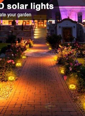 Floor-Light Underground-Lights Garden-Path IP65 Solar 20LEDS