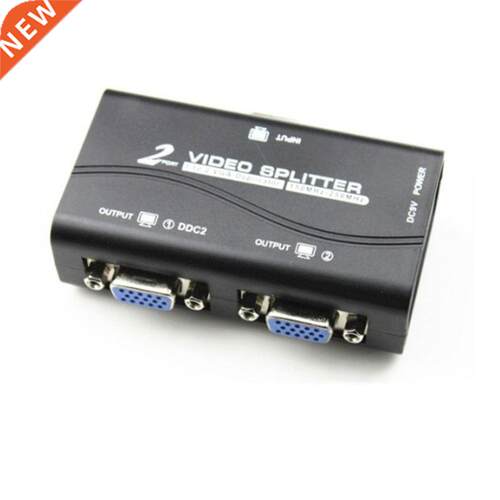 2 Ports Switcher Splitter 2 Ways VGA Video Switch Adapter Co