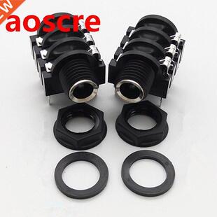 10pcs 6.35/6.5 mcrophone jack / audo jack / headphone jack