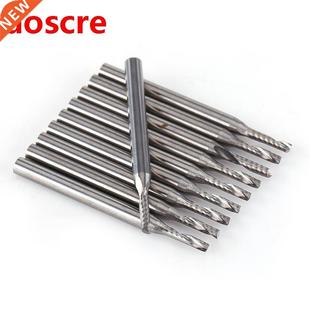 10pcs 1/8'' Shnk Tungsten High Qulity Crbide End Mil