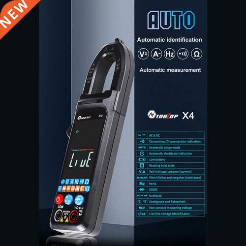 Digital Multimeter 6000 Counts TRMS Auto-Ranging Color LCD S