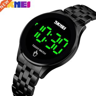 SKMEI Simple Men Digital Watch Fashion Touch Screen LED Lig