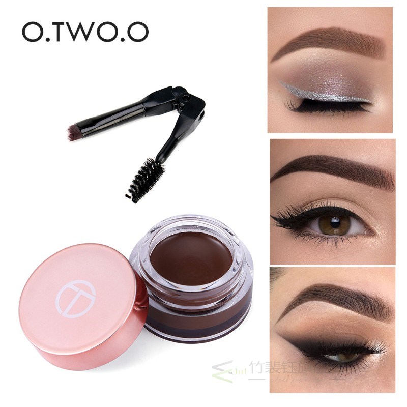 O.TWO.O 6 Colors Eyebrow Gel 3D Natural Make up Eye Brow Cr