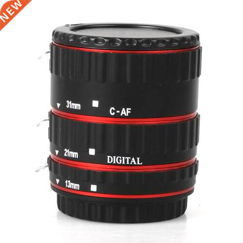 Extention Tube Metal Ring Auto Focusing Mounting Red Accesso