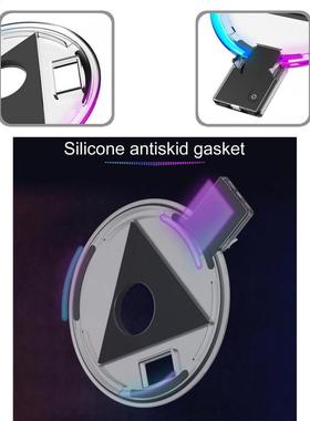 Lightweight Beautiful Game Console RGB Stand Durable Lighti