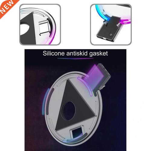 Lightweight Beautiful Game Console RGB Stand Durable Lighti