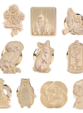 Creative Special Shape Wax Seal Stamps Retro Antique Sealing