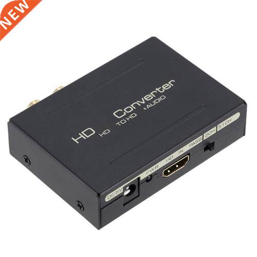 Audio Extractor Converter To HDMI-compatible RCA Adapter Sup