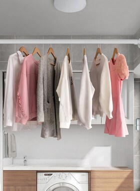 Sale Extendable Bathroom Hanging Shower Curtain Rod Adjustab