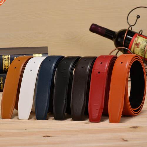 Designers Men Women Belt High Quality no Buckle Male Strap G