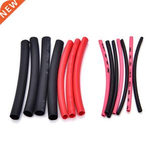 42pcs/lot Heat Shrink Tubing Wrap 2:1 Black Red Tube Car Cab