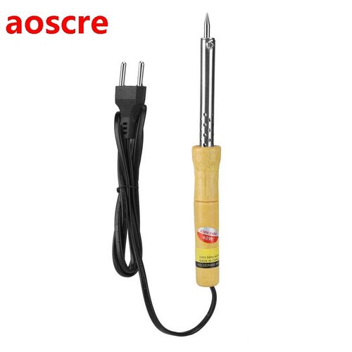 Solder head Soldering tools Wood Handle Electric Temperature