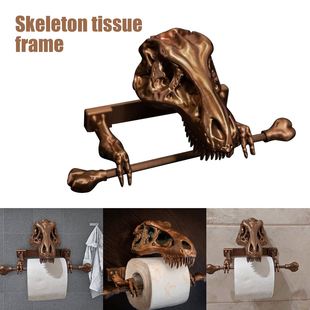 Dinosaur Tissue Holder Skull Toilet Paper Holder Bathroom St