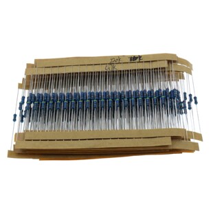 KKMOON 600PCS 1/4W 1% Carbon Film Resistors Kit 10 to 1M Ohm