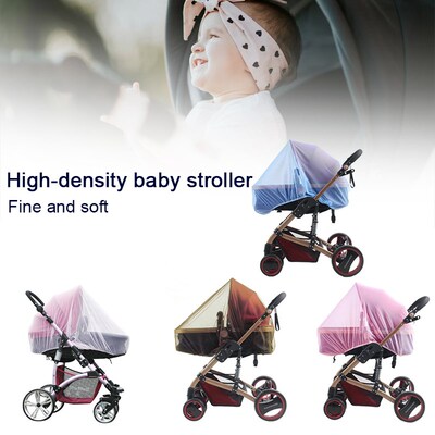Portable Stroller Mesh Cover Breathable Comfortable Net Cove