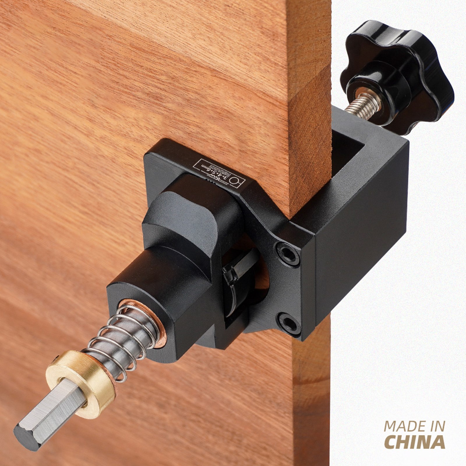 Hole Locator Punch Locator Cabinet Door Cable Clamp DIY Wood