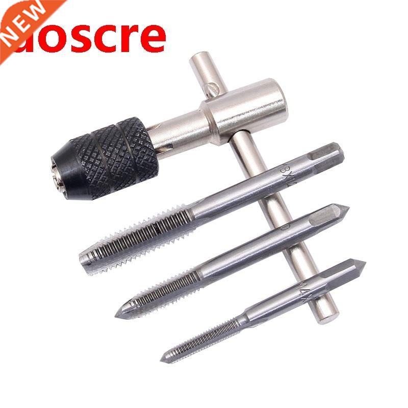 6Pcs Screw Tap Wrench Set T-Shaped M M4 M5 M6 M8 Wrench Thr