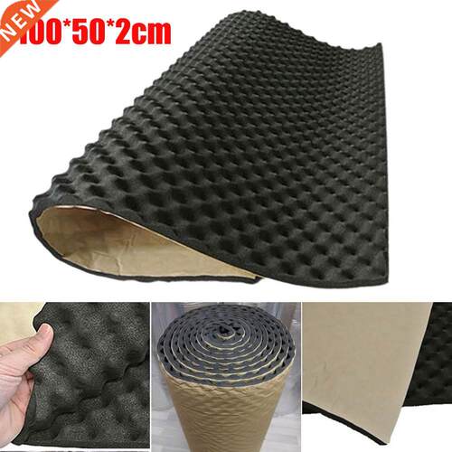 1Roll 100x50cm 2mm Car Sound Proofing Deadening Car Truck An