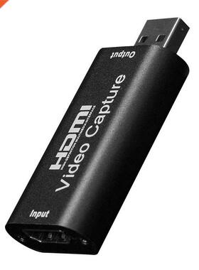 4K Video Capture Card with Cable HDMI to USB USB2.0 Audio Vi
